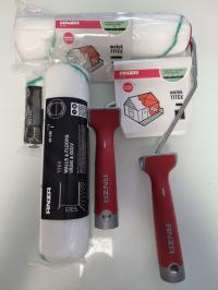 ANZA zestaw malarski TITEX 2x wałek + zapasy