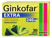 Ginkofar Extra 0,24 g, 30 tabletek