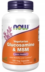 NOW Foods Glucosamine MSM 120 kapsułek