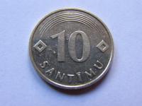 ŁOTWA LATWIJAS 10 SANTIMU 1992 ROK !!!!!!!!!! 0560