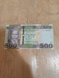 Sudan Południowy - 500 Funtów - 2020 - UNC