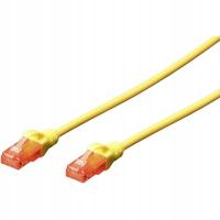 Kabel LAN RJ45, Digitus, U/UTP, CAT 6, 0.50 m