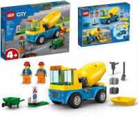 LEGO City 60325 грузовик с бетономешалкой подарок