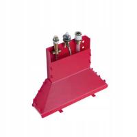 Zestaw podstawowy trójotworowy do baterii wannowej na brzeg wanny