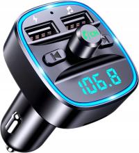 Автомобильный FM-передатчик MP3-плеер 2xUSB TF Flash USB Cdrox T25