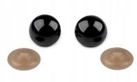 Oczy do zabawek maskotek czarne 20 mm