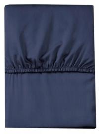 PRZEŚCIERADŁO Z GUMKĄ 180X200 GRANATOWE CIEMNO NIEBIESKIE GŁADKIE