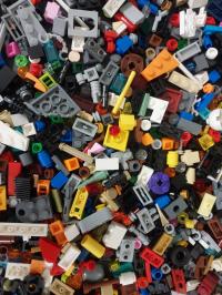 Lego klocki elementy drobne, specjalne, ciekawe mix 100g