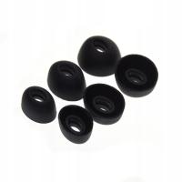 Gumki owalne do Edifier / Xiaomi Redmi czarne