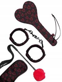 Lovehoney Heart Desire Print Bondage Kit zestaw bondage
