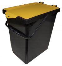 KOSZ DO SEGREGACJI ŚMIECI WIADRO POJEMNIK NA ODPADY KUCHENNY MOCNY SOLIDNY