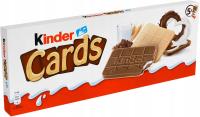 Kinder Cards молочные вафли 5 упаковок x 2 шт 128 г