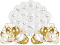 Набор воздушных шаров белого золота 45pcs свадьбы свадьбы