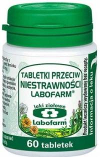 Tabletki przeciw niestrawności Labofarm 60tabletek