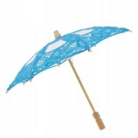 Koronkowy parasol 1-częściowy z bawełny