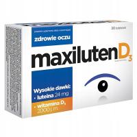 MAXILUTEN D3 30 TABLETEK NA OCZY 24MG LUTEINY