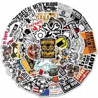 NAKLEJKI WODOODPORNE ZESTAW MIX MECHANIK 50 szt