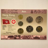 43839. Hong Kong, set menniczy w oryginalnym opakowaniu (7 monet)