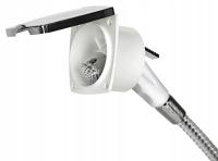 PRYSZNIC JACHTOWY Z POJEMNIKIEM DO ŁODZI / KAMPERA CHROMOWANY WĄŻ 2,5M