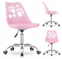 Розовое кресло-качалка для детей JACK MufArt