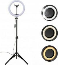 Lampa Pierścieniowa LED Ring 80W 30cm Pilot + Statyw 210cm Makijaż Selfie