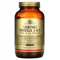 SOLGAR Omega 3-6-9 120 kapsułek KWASY TŁUSZCZOWE OMEGA EPA DHA Softgels