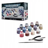 Warhammer 40000 40K Paints + Tools Set