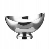 Wiaderko na lód Przenośna wanna wielofunkcyjna do piwa wielokrotnego użytku o dużej pojemności Srebrna