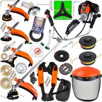 БЕНЗИНОВЫЙ КУСТОРЕЗ КОМПЛЕКТ DEMON RQ580 ГАЗОНОКОСИЛКА КУСТОРЕЗ МОЩНЫЙ