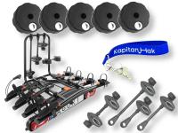 Стойка для велосипеда Aguri Active Bike Hook 4 Bikes с откидной крышкой BLACK 13-PIN