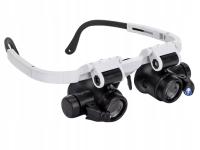 Светодиодные увеличительные очки 23X часовая лупа для часов AG480A