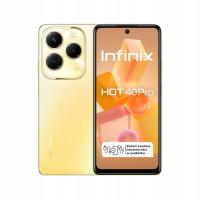 Smartfon Infinix HOT 40 Pro 4G 8GB / 256GB NFC FHD+ Złoty + Karta 256 GB