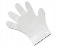 Rękawiczki rękawice foliowe HDPE zrywki 100 szt