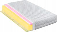 Oddychający materac piankowy lateksem 110x190 17cm z pianki oddychający H3