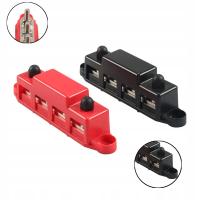 2SZT BLOK DYSTRYBUCJI ZASILANIA SZYNA ZBIORCZA LISTWA BLOK MASY BUSBAR 12V