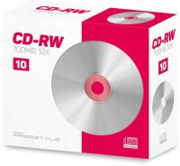 Компакт-диск Omega CD-RW 700 МБ 10 шт.