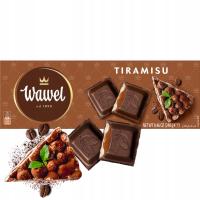 Czekolada Duża Tiramisu Tabliczka deserowa Czekolady nadziewana Wawel 240g