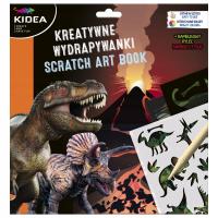 WYDRAPYWANKA DINOZAURY z SZABLONAMI KIDEA + RYSIK