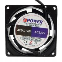 Промышленный вентилятор 80x80x25 230V шарикоподшипник эффективный 80x25