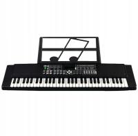 Elektryczny keyboard dla początkujących i dla dzieci MusicMate MM-02 czarny