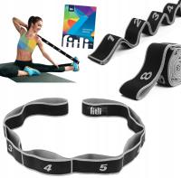 Резиновая гимнастическая лента для растяжения упражнений 100 см гимнастика акробатика