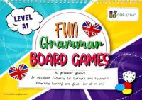 Karty językowe Angielski. Fun Grammar Board Games, poziom A1