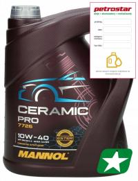 Syntetyczny Olej Silnikowy 7726 Mannol Ceramic Pro 10w40 5L