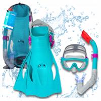 Набор Для Подводного Плавания, Маска Для Подводного Плавания, Очки Для Плавания, Ласты