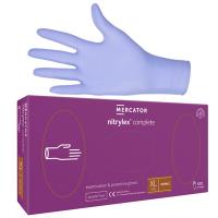 Нитриловые перчатки для гипоаллергенных перчаток COMPLETE Long с манжетой XL