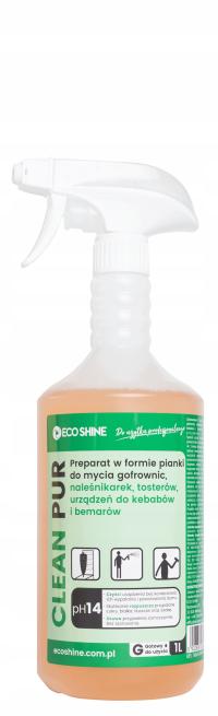 ECO SHINE CLEAN PUR - 1L - Płyn do mycia naleśnikarek, gofrownic