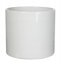 цилиндрическая белая ваза круглая ERA 28/26 см