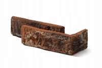 Płytki narożniki Stegu cegła brązowa 0.57m2 kamień dekoracyjny Rustik 568