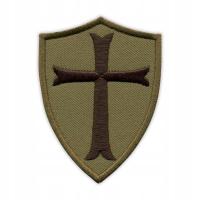 Нашивка щит Ордена Тамплиеров-гашона