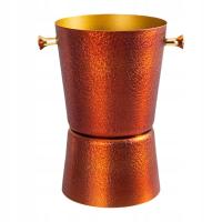 Wiaderko na lód na przyjęcia z podstawą Wiaderko na piwo Wiaderko na wino Chiller Czerwone złoto